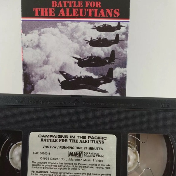 CAMPAIGNS IN THE PACIFIC Set of 7 VHS Tapes 1995 Vintage Documentary - Picture 5 of 13